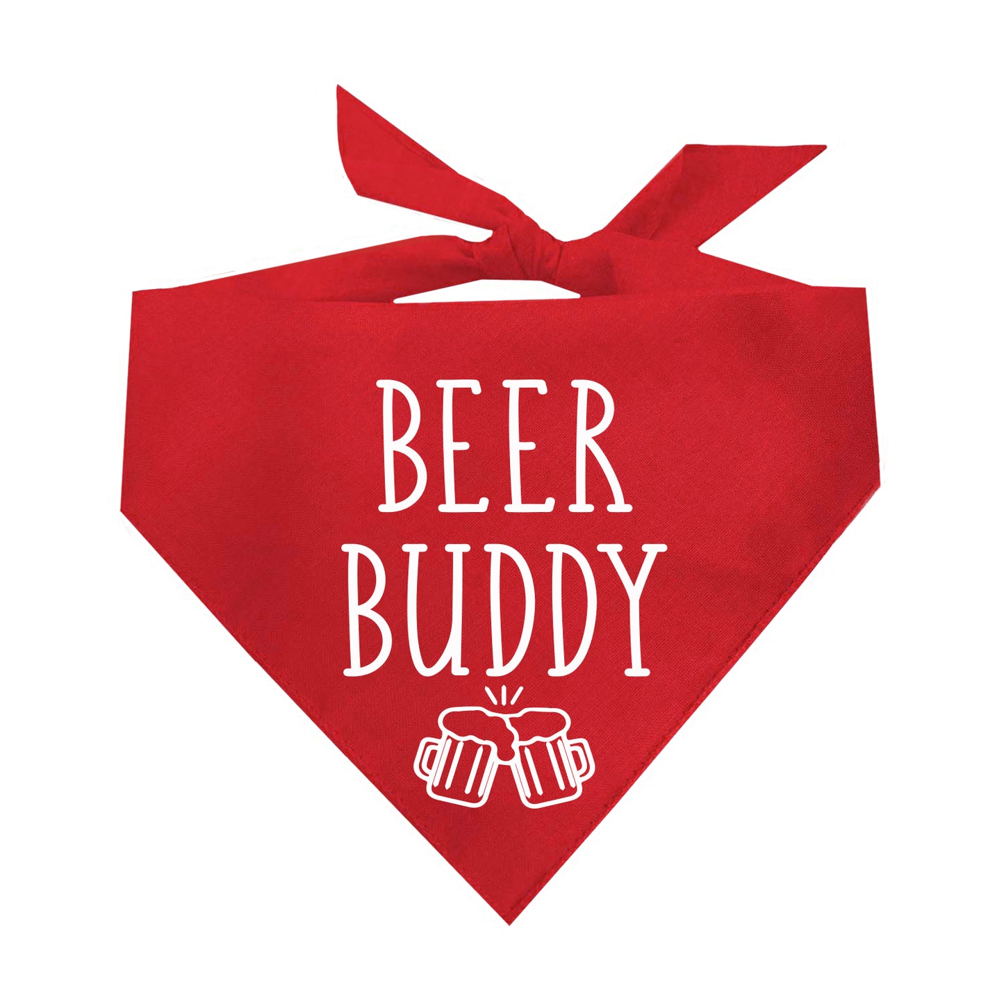 Beer Buddy Triangle Dog Bandana
