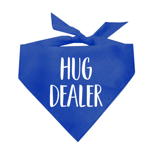 Hug Dealer Triangle Dog Bandana