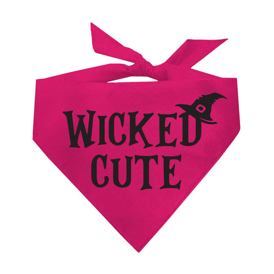 Wicked Cute Triangle Dog Bandana