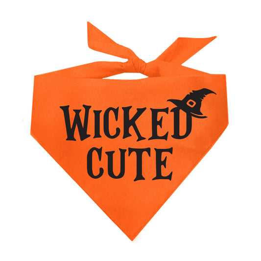 Wicked Cute Triangle Dog Bandana
