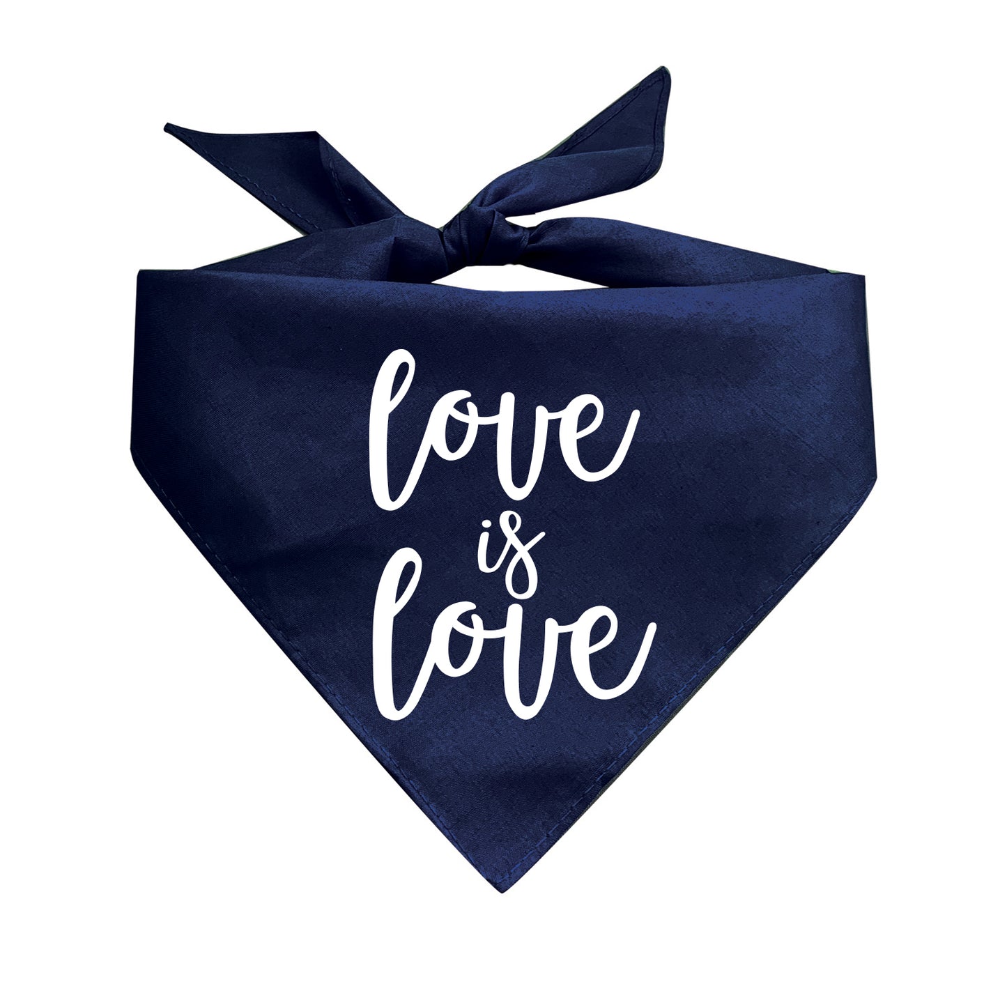 Love Is Love Triangle Dog Bandana