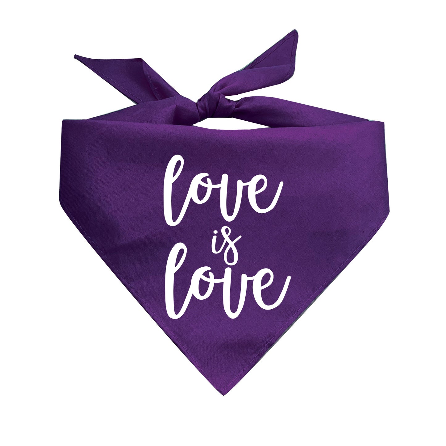 Love Is Love Triangle Dog Bandana