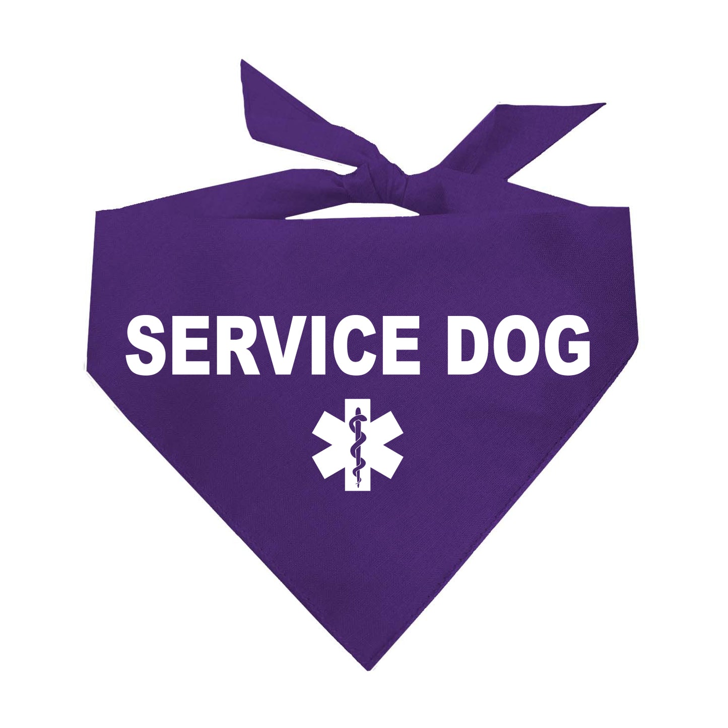 Service Dog Triangle Dog Bandana
