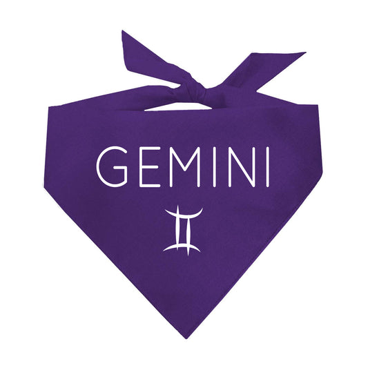 Gemini Triangle Dog Bandana