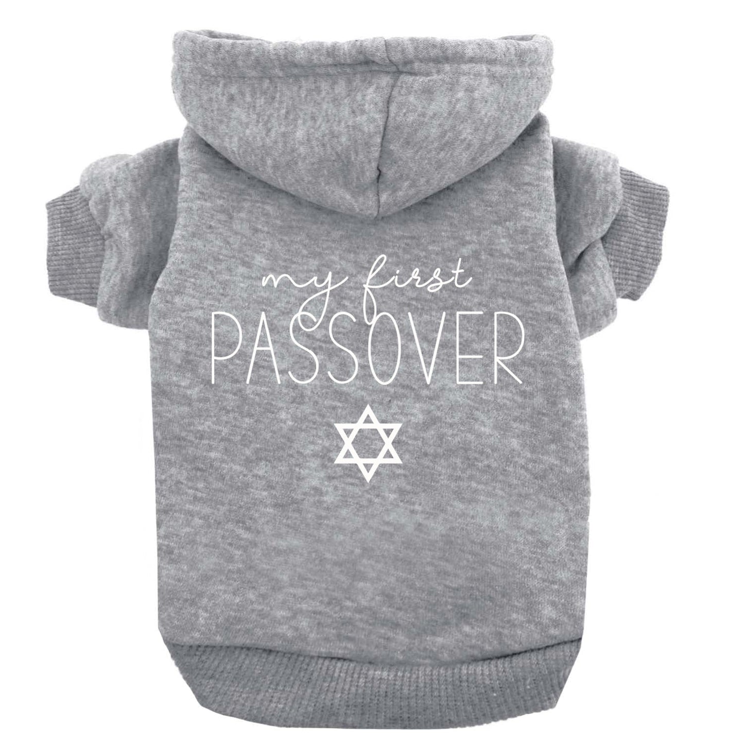 My First Passover Dog Hoodie