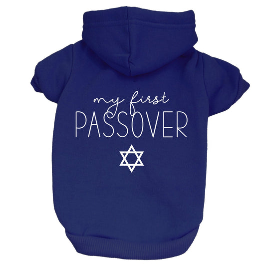 My First Passover Dog Hoodie