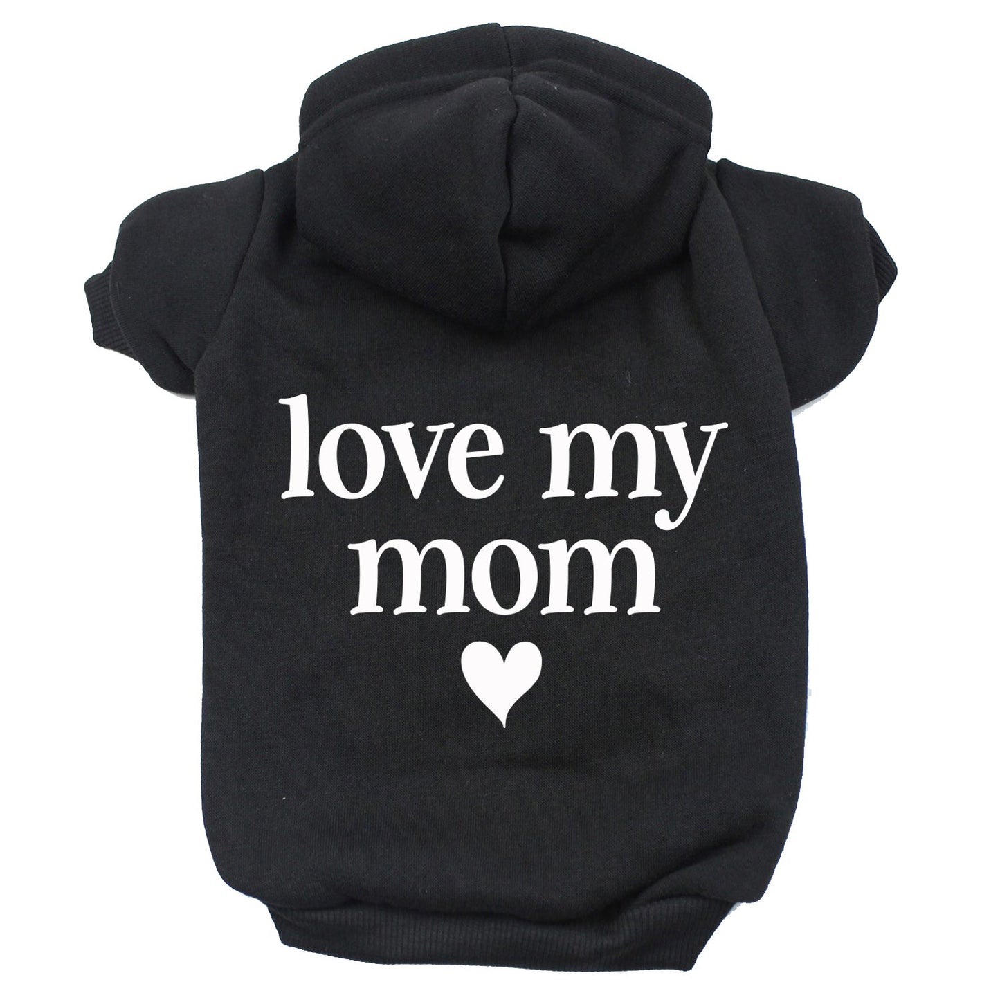 Love My Mom Dog Hoodie