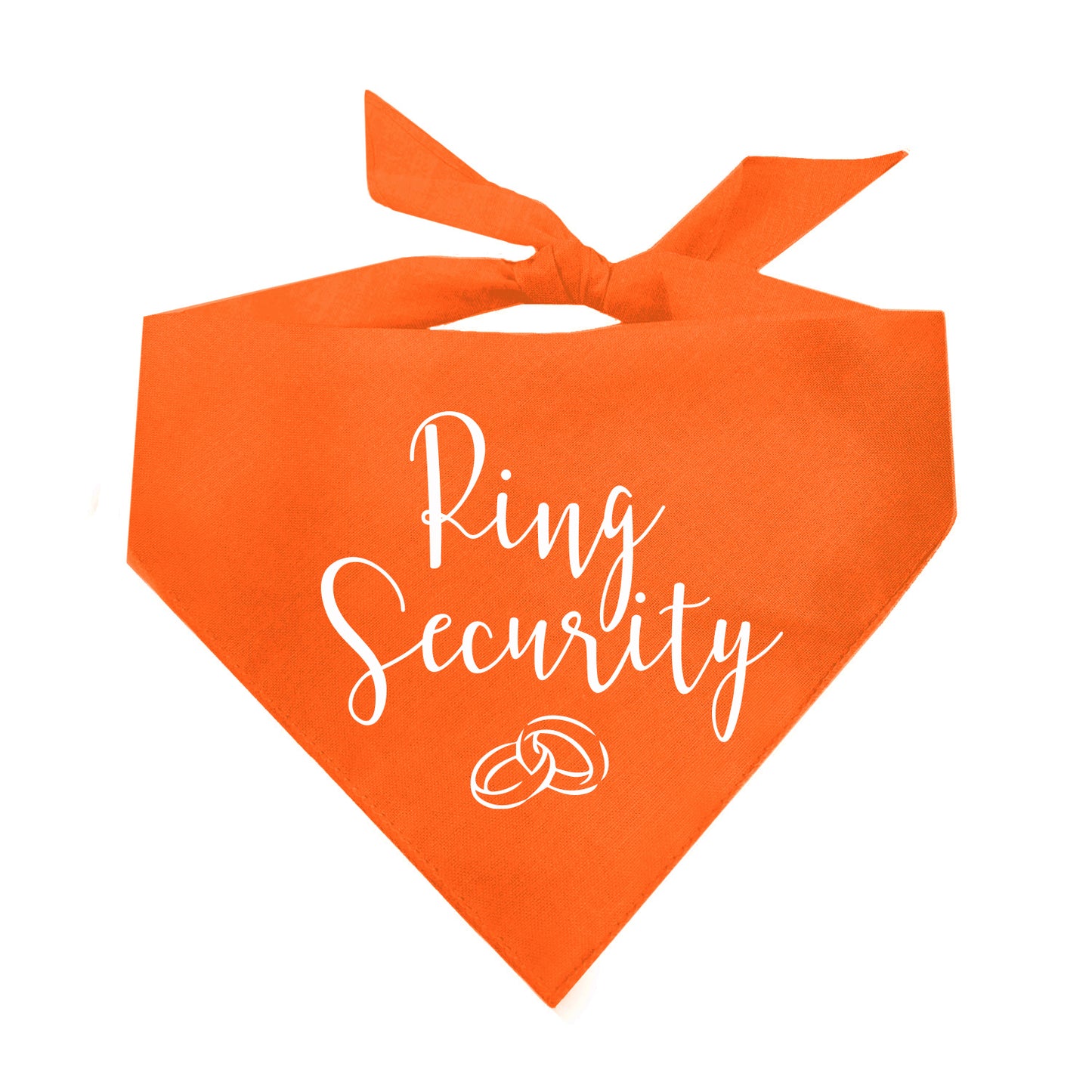 Ring Security Triangle Dog Bandana