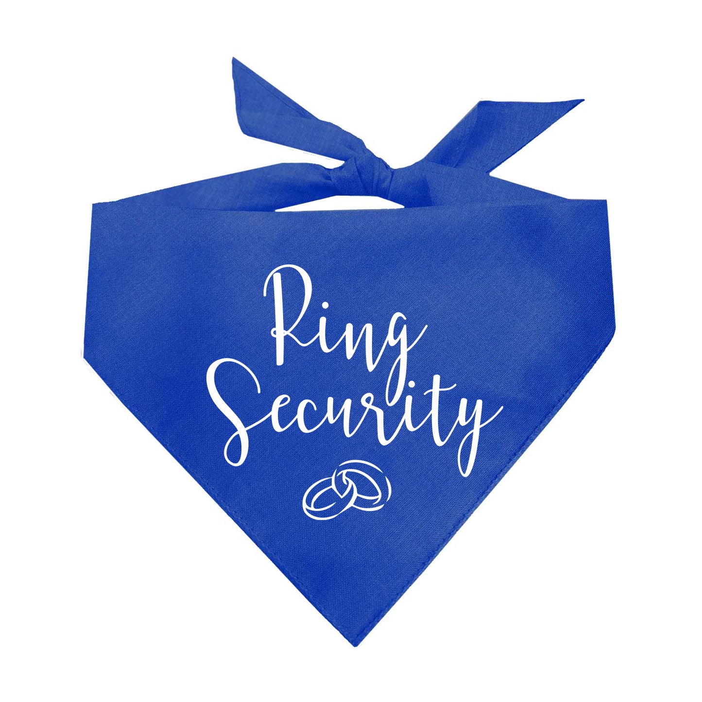Ring Security Triangle Dog Bandana