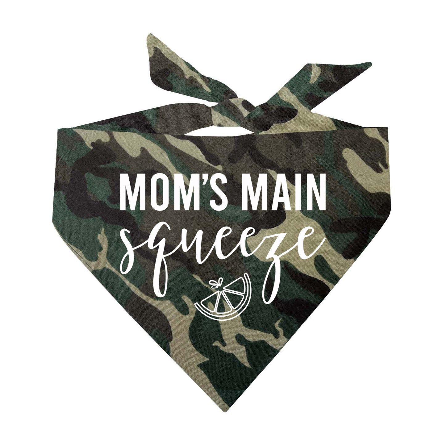 Mama's Main Squeeze Triangle Dog Bandana