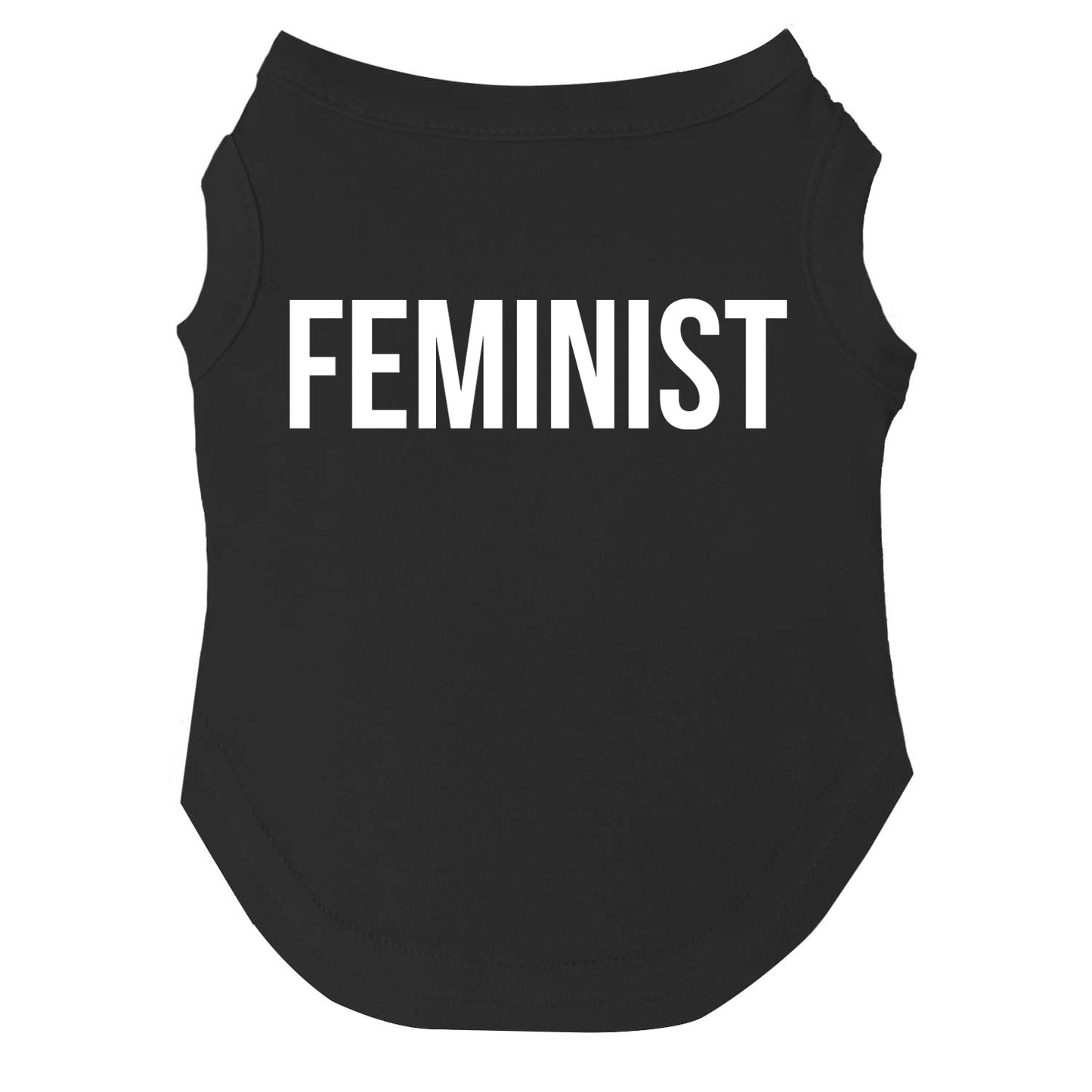 Feminist Dog Tee | Soft Cotton Blend | Made in USA | Empowering & Cute Pet Outfit