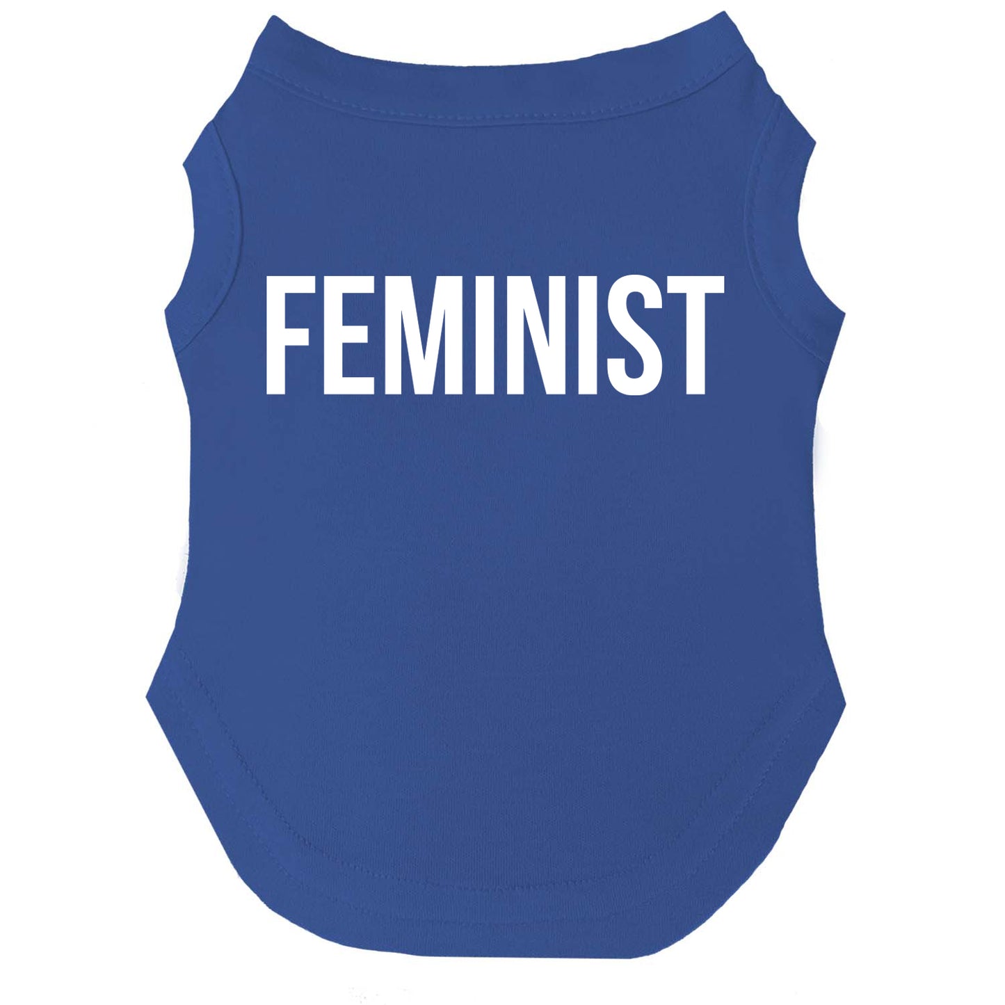 Feminist Dog Tee | Soft Cotton Blend | Made in USA | Empowering & Cute Pet Outfit