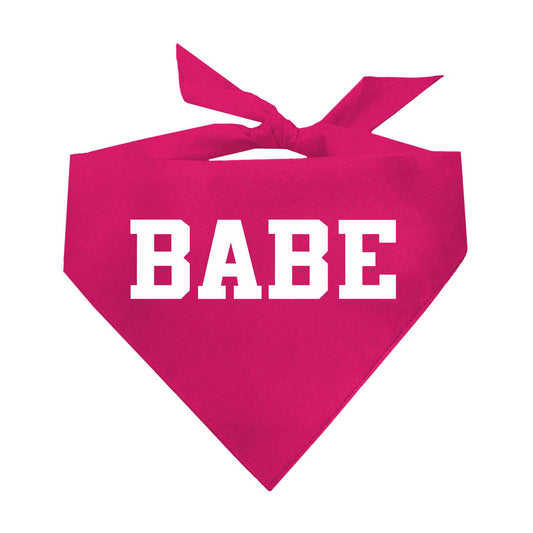 BABE Triangle Dog Bandana