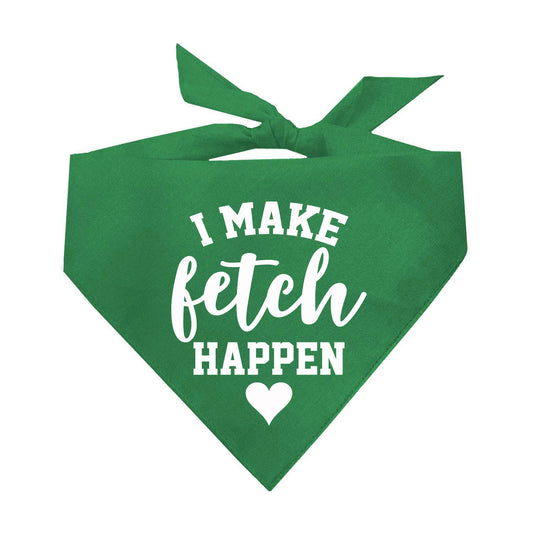 I Make Fetch Happen Triangle Dog Bandana