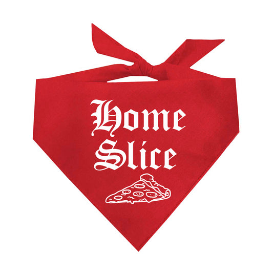 Home Slice Triangle Dog Bandana