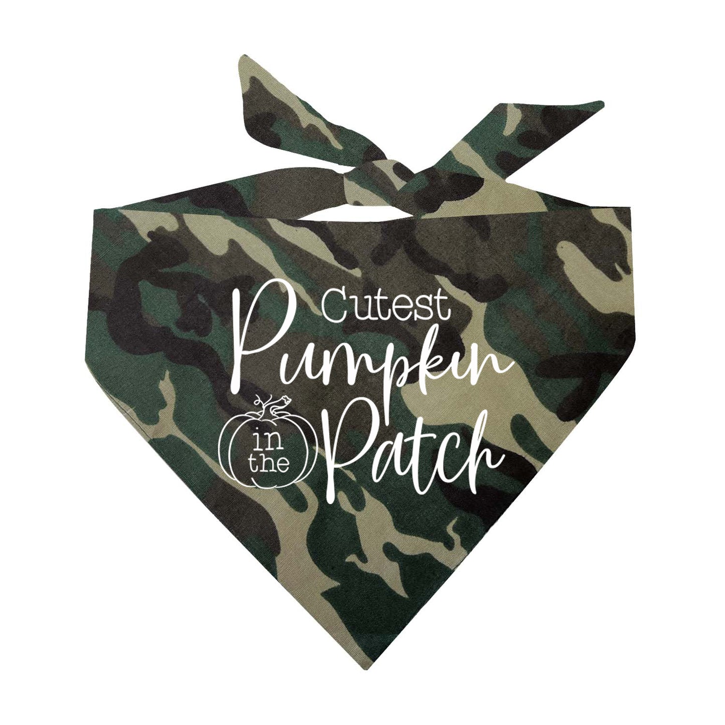 Cutest Pumpkin Triangle Dog Bandana