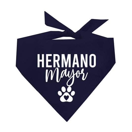 Hermano Mayor (Big Brother) Triangle Dog Bandana