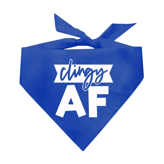 Clingy AF Triangle Dog Bandana