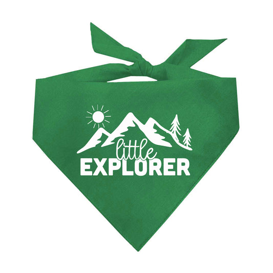 Little Explorer Triangle Dog Bandana