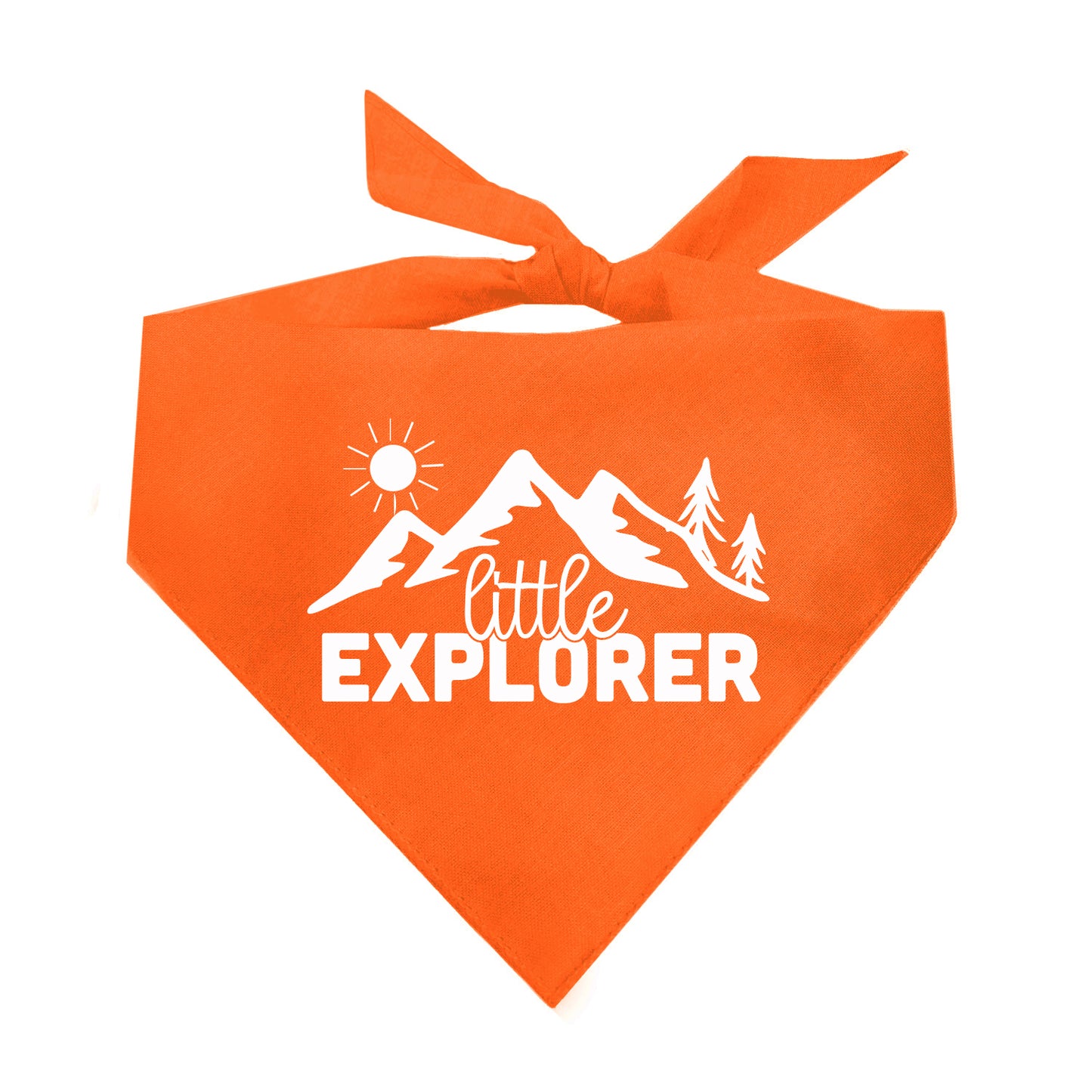 Little Explorer Triangle Dog Bandana