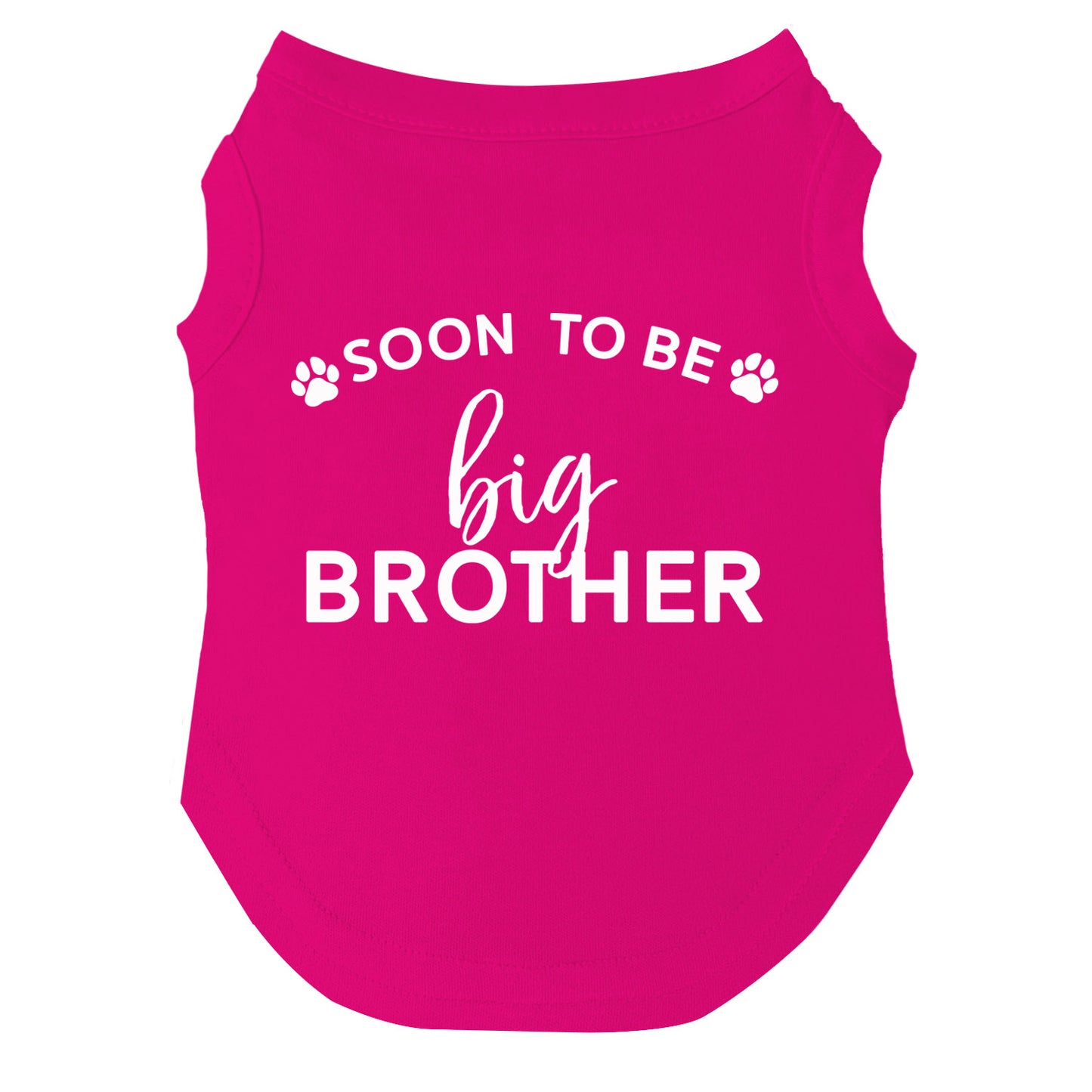 Soon to Be Big Brother Dog Tee | Soft Cotton Blend | Pregnancy Announcement Dog Shirt | Made in USA