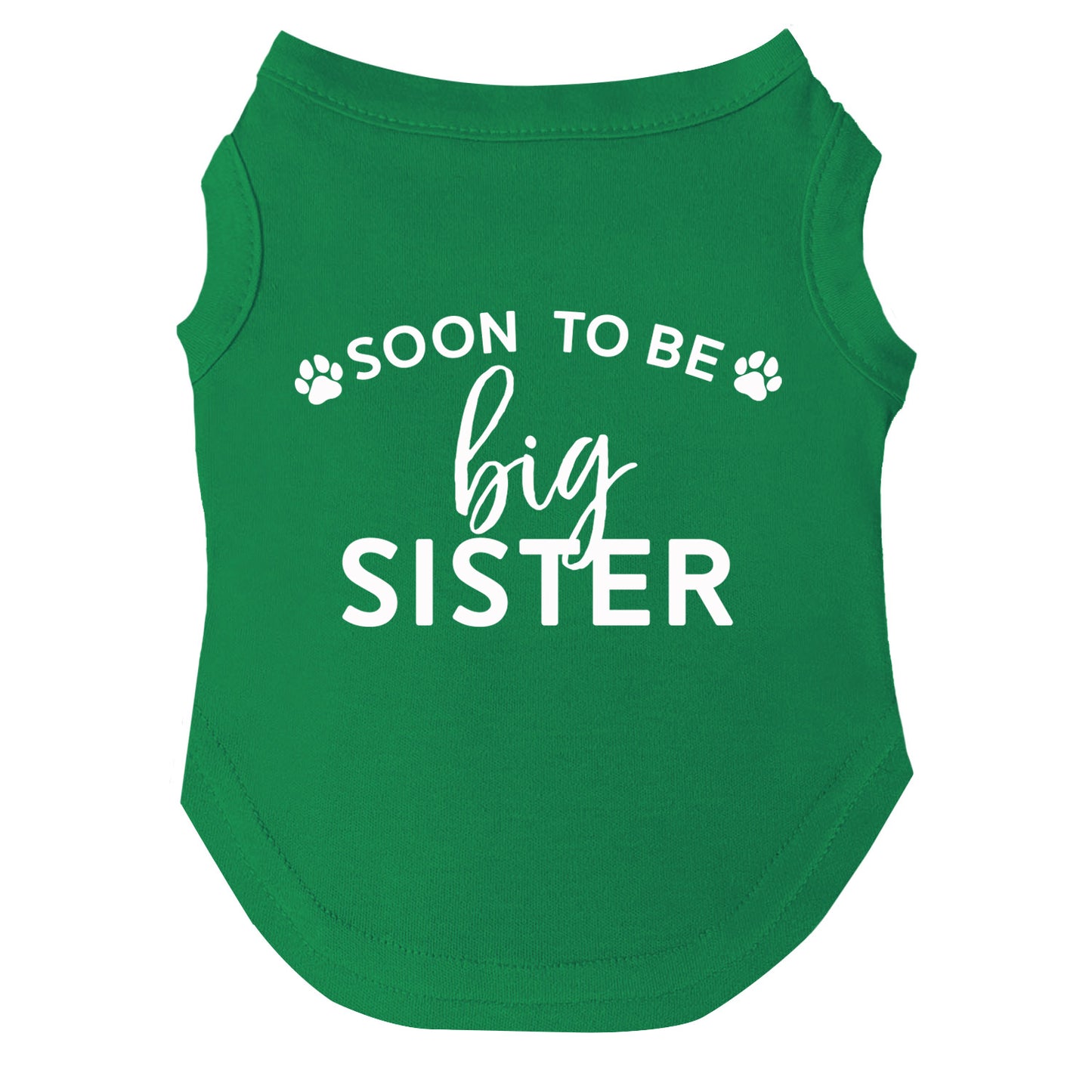 Soon To Be Big Sister Dog Tee