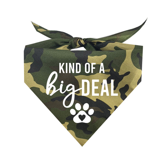 Kind Of A Big Deal Triangle Dog Bandana