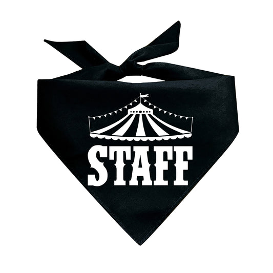 Staff Carnival Birthday Triangle Dog Bandana