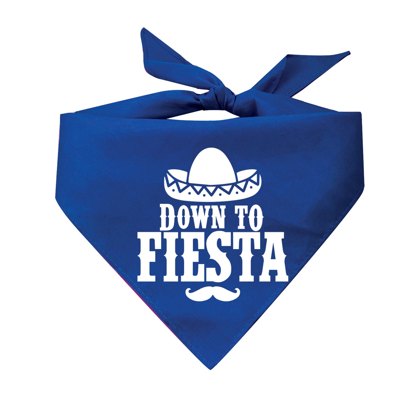 Down To Fiesta Triangle Dog Bandana