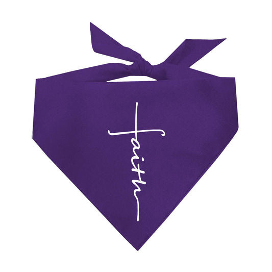 Faith Triangle Dog Bandana