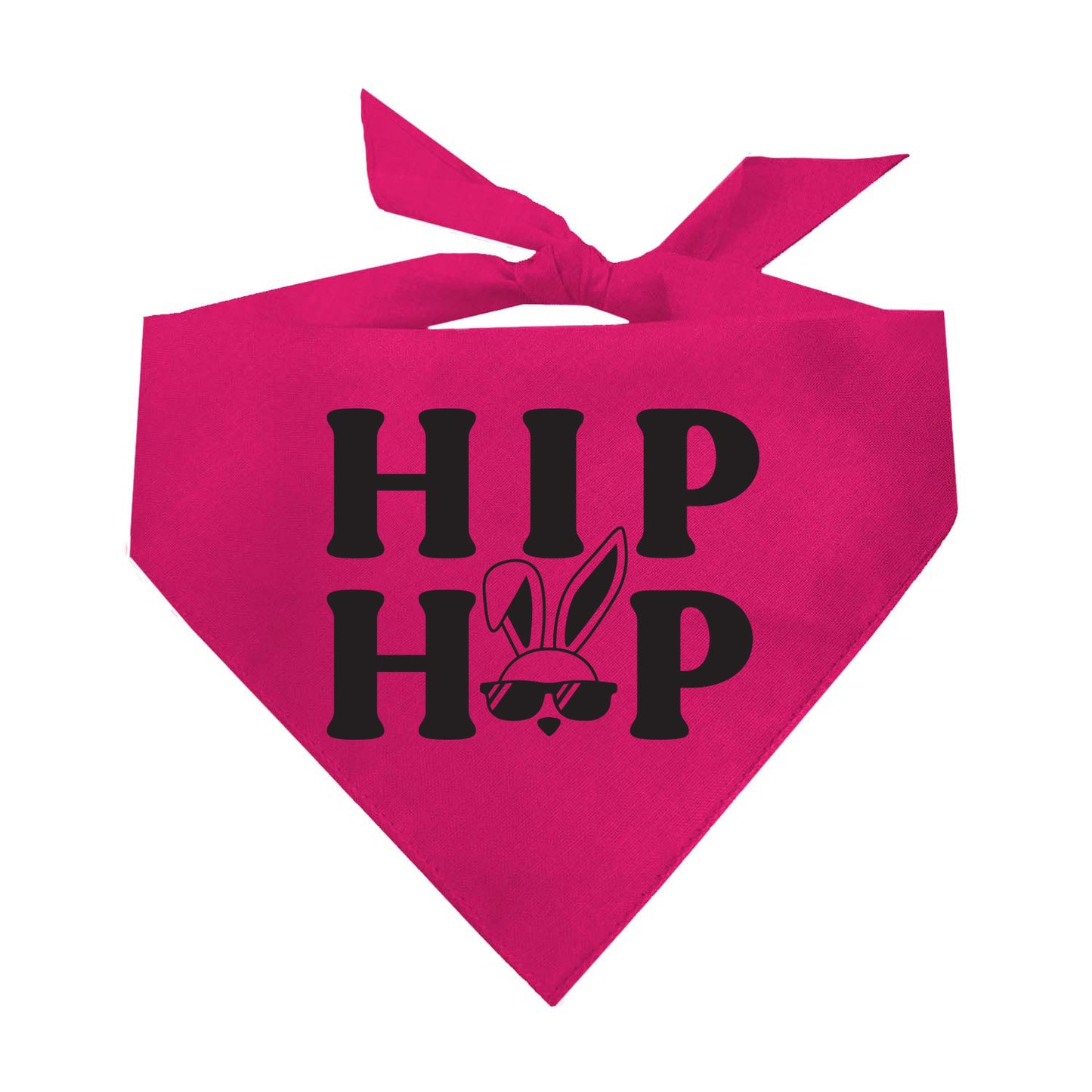 Hip Hop Funny Easter Triangle Dog Bandana