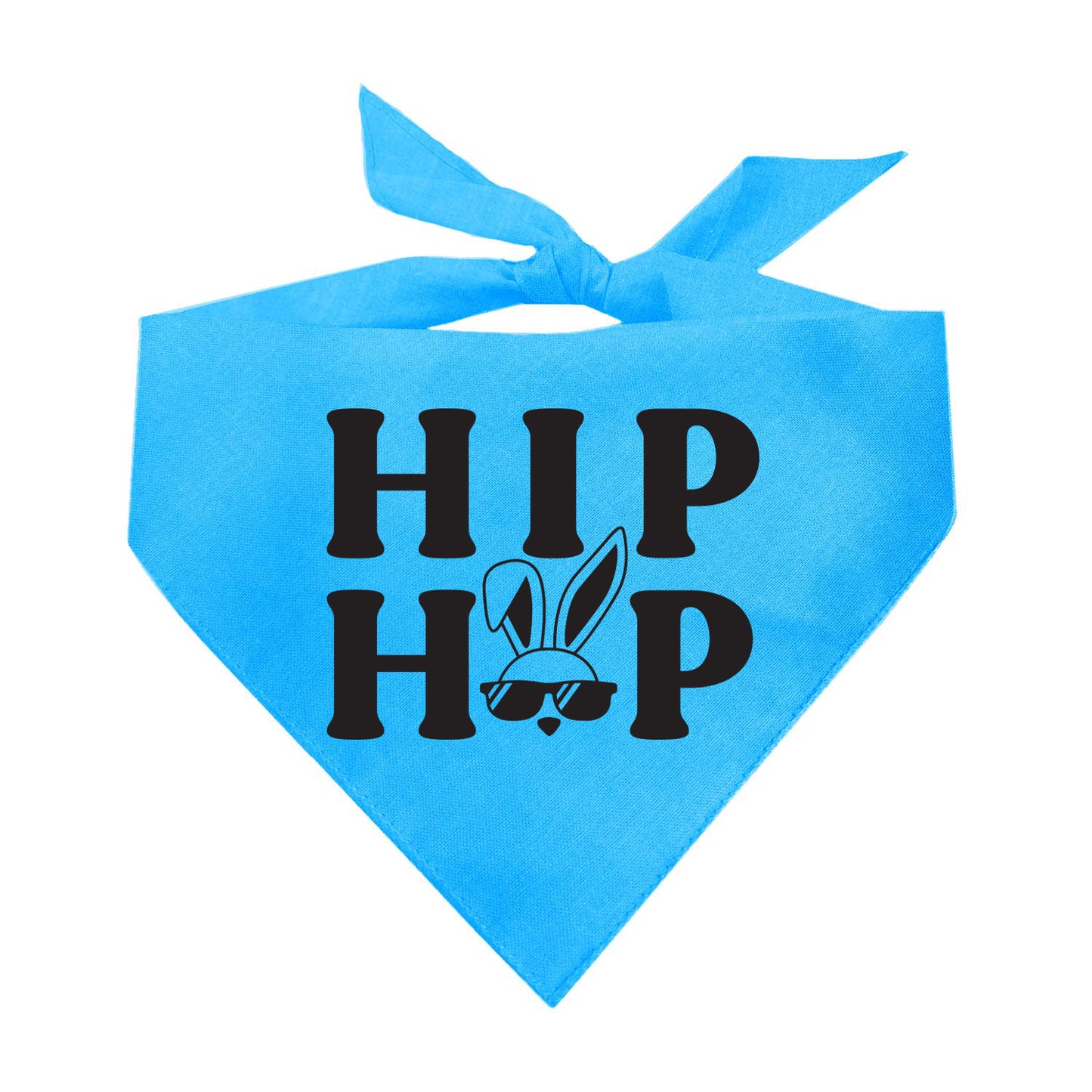 Hip Hop Funny Easter Triangle Dog Bandana