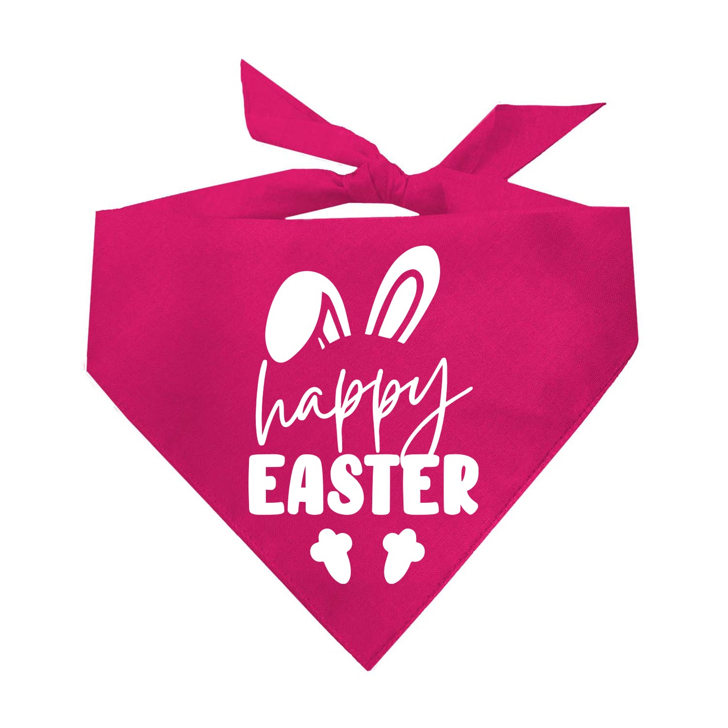 Happy Easter Funny Easter Triangle Dog Bandana