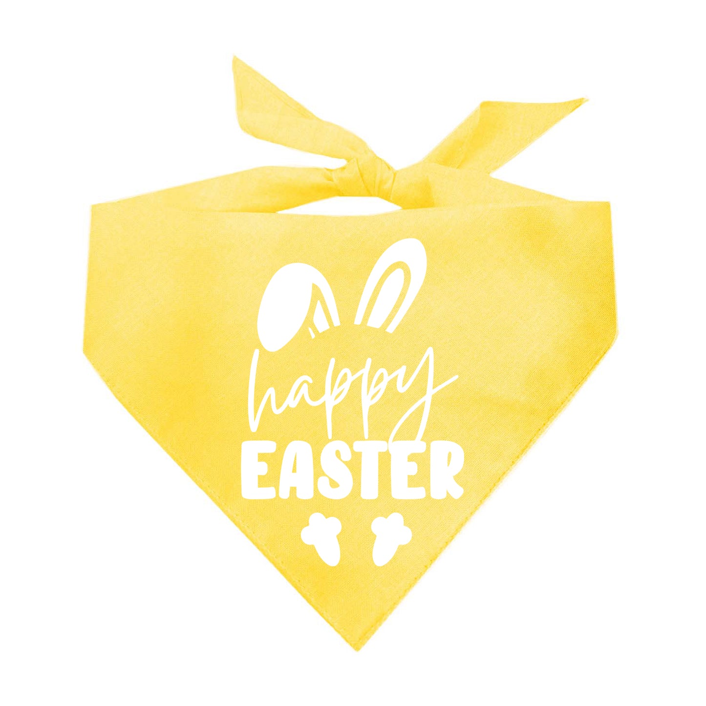Happy Easter Funny Easter Triangle Dog Bandana