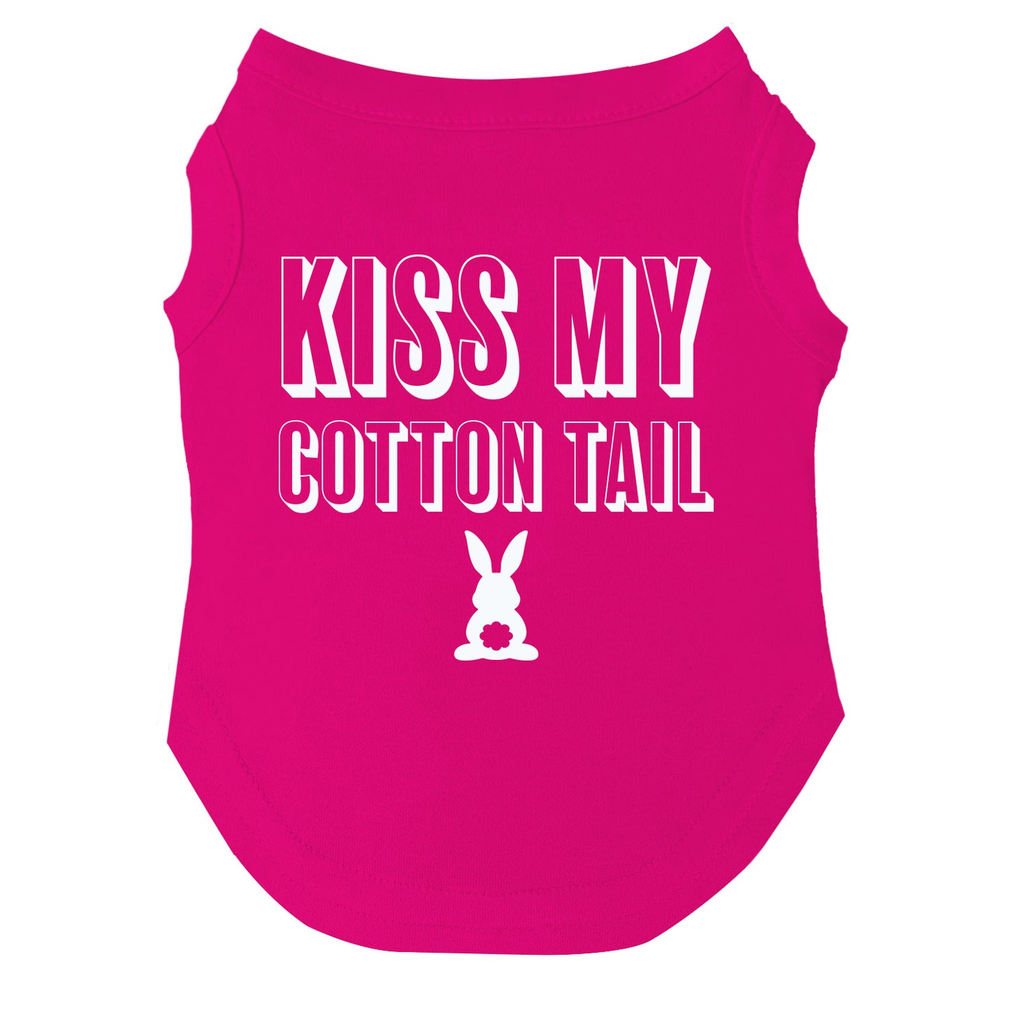 Kiss My Cotton Tail Dog Tee