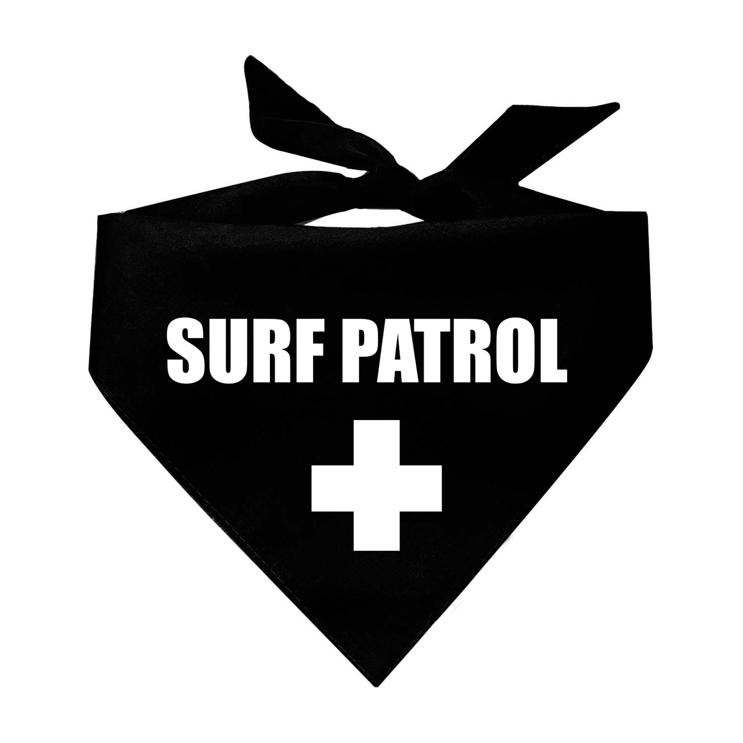 Surf Patrol Beach Lifeguard Triangle Dog Bandana