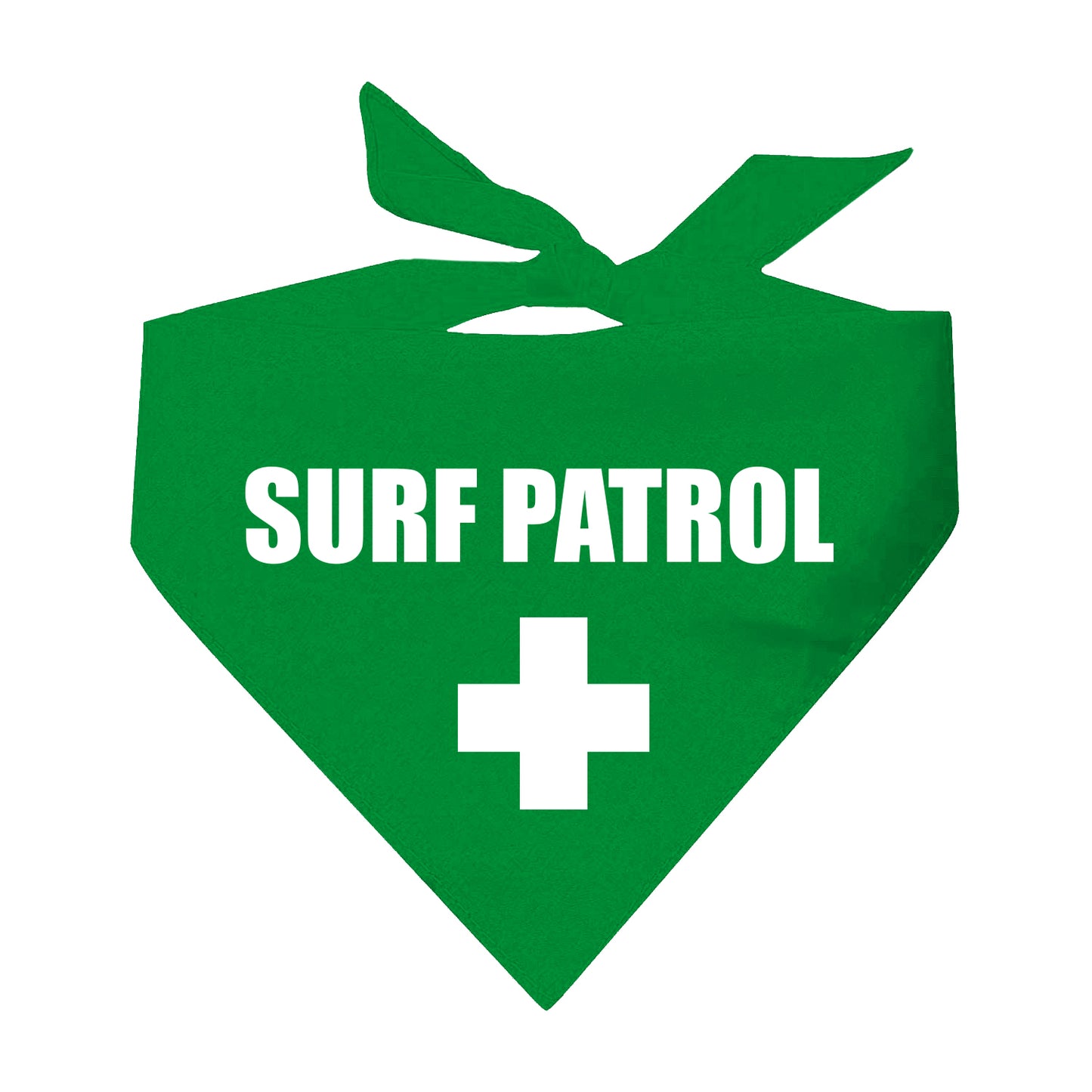 Surf Patrol Beach Lifeguard Triangle Dog Bandana