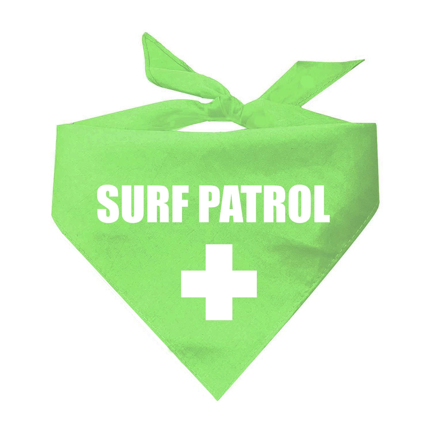 Surf Patrol Beach Lifeguard Triangle Dog Bandana