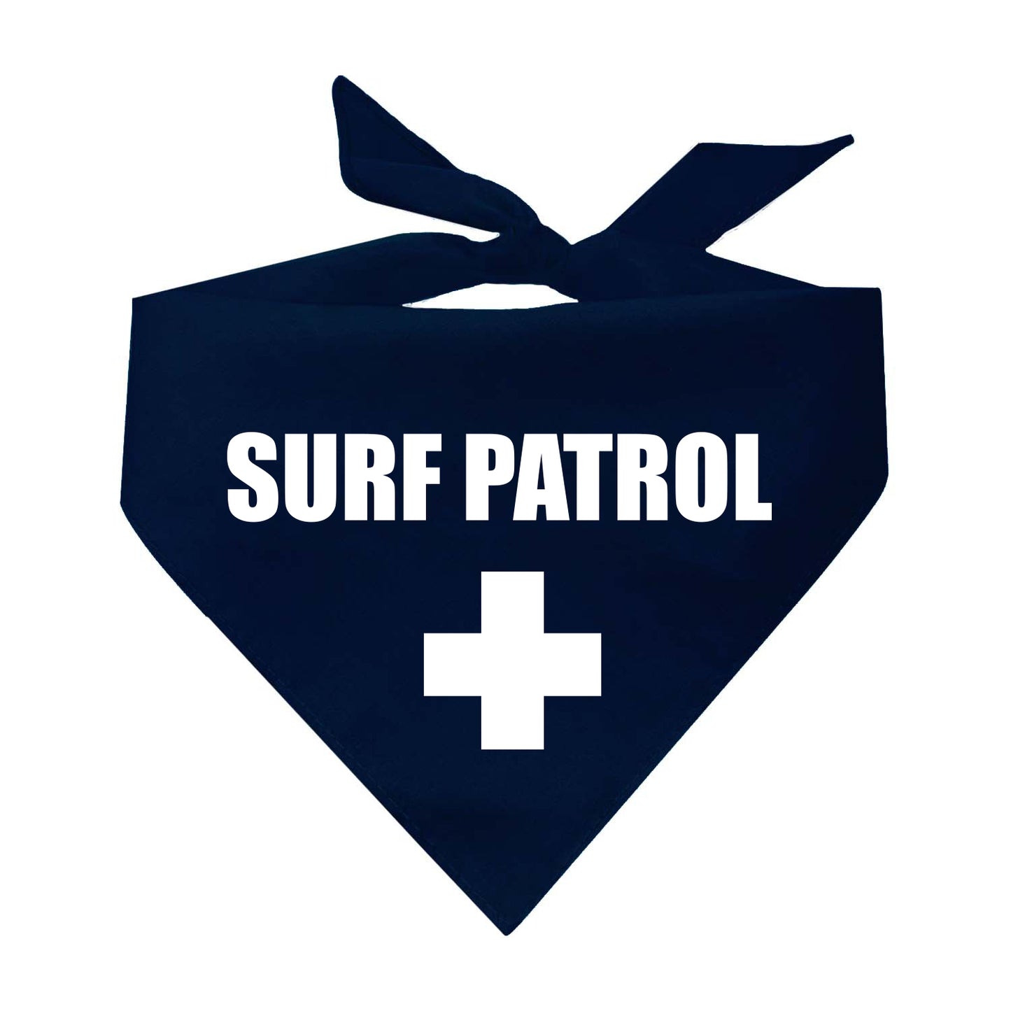 Surf Patrol Beach Lifeguard Triangle Dog Bandana