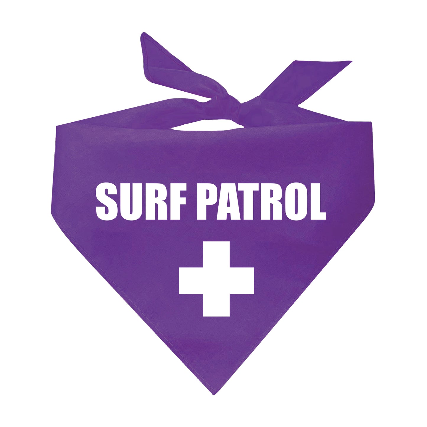 Surf Patrol Beach Lifeguard Triangle Dog Bandana