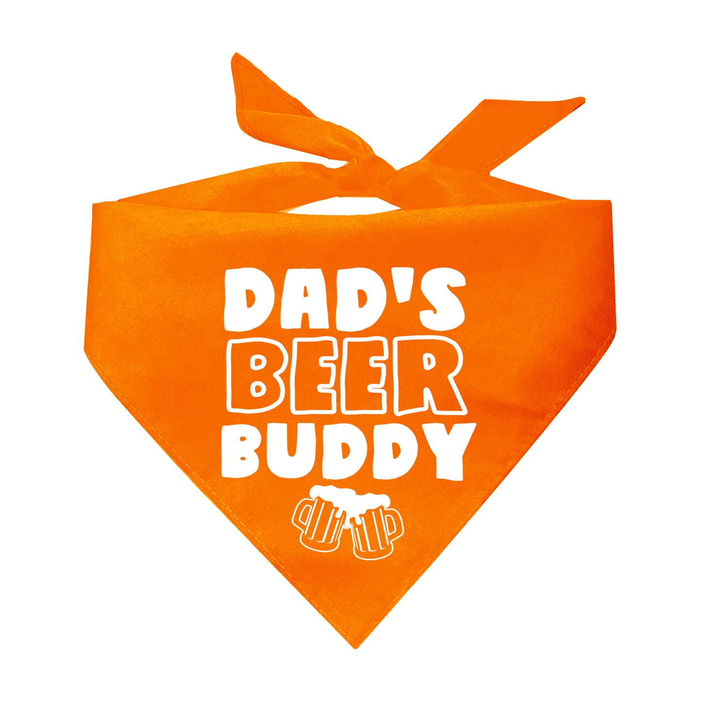 Dad's Beer Buddy Triangle Dog Bandana