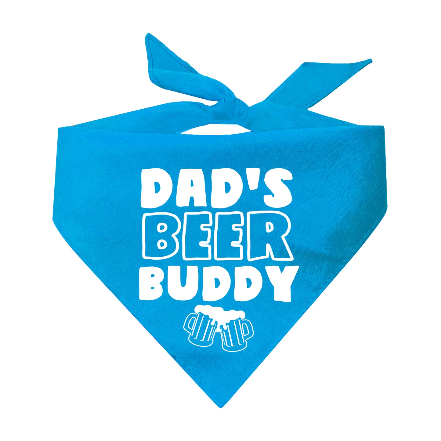 Dad's Beer Buddy Triangle Dog Bandana