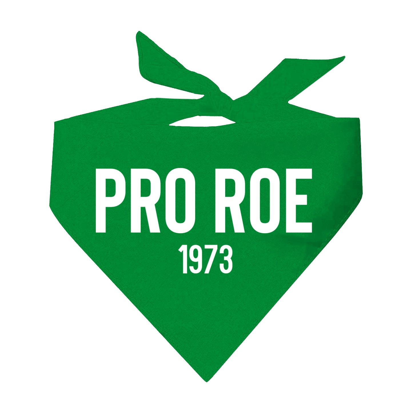 Pro Roe 1973 Feminist Triangle Dog Bandana (Assorted Colors)