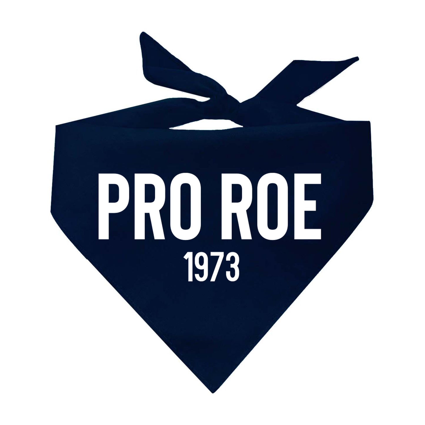 Pro Roe 1973 Feminist Triangle Dog Bandana (Assorted Colors)