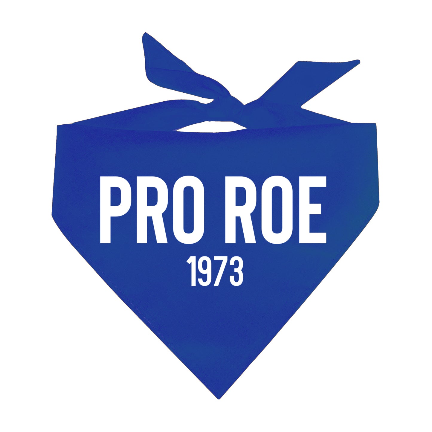 Pro Roe 1973 Feminist Triangle Dog Bandana (Assorted Colors)