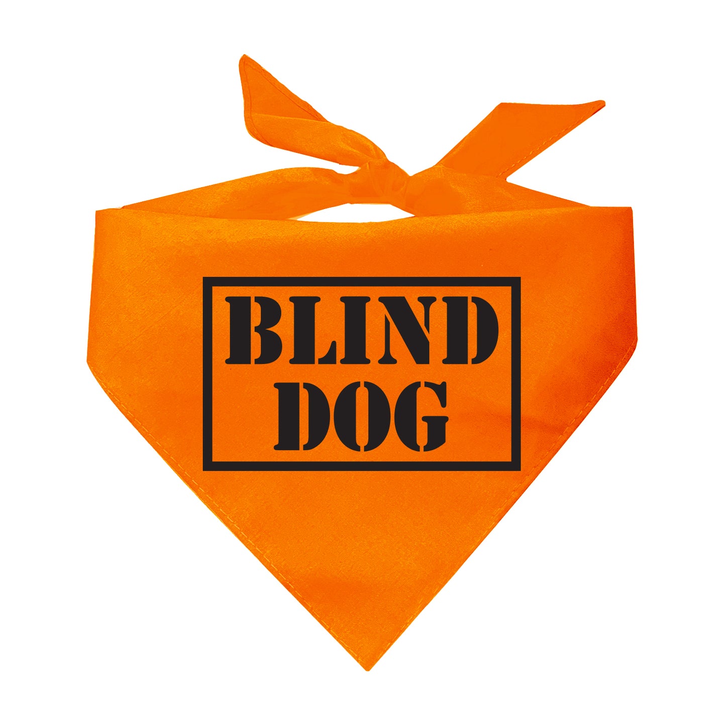 Blind Dog Disabled Triangle Dog Bandana