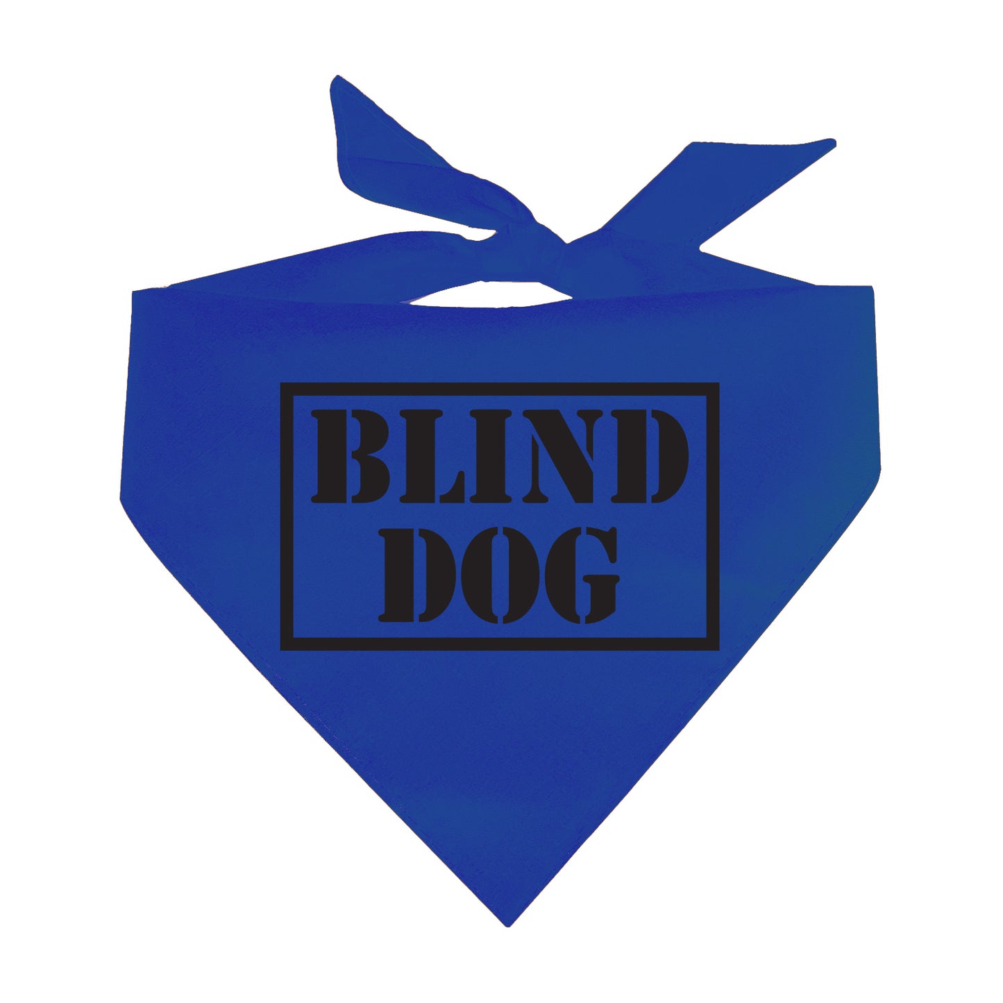 Blind Dog Disabled Triangle Dog Bandana