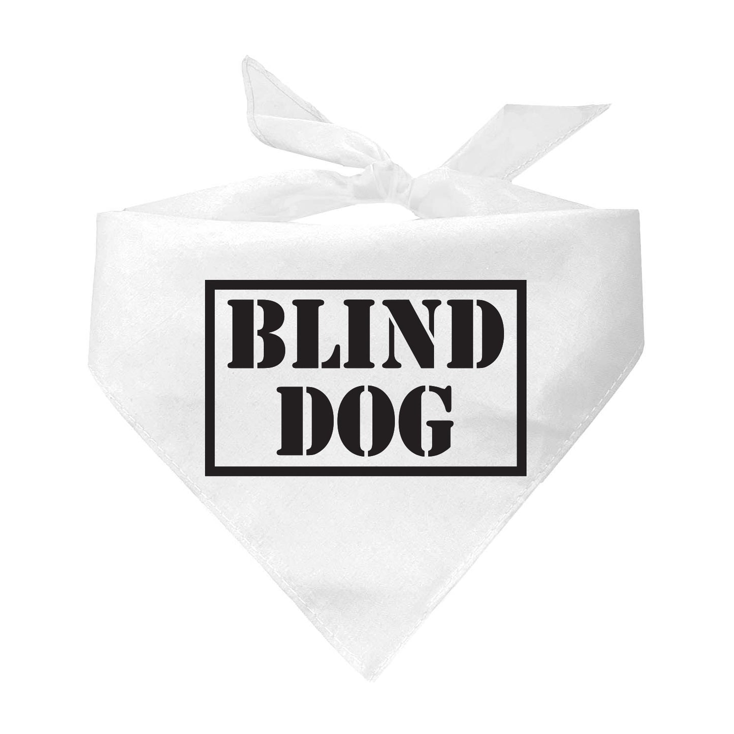 Blind Dog Disabled Triangle Dog Bandana