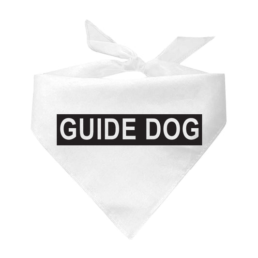 Guide Dog Triangle Dog Bandana