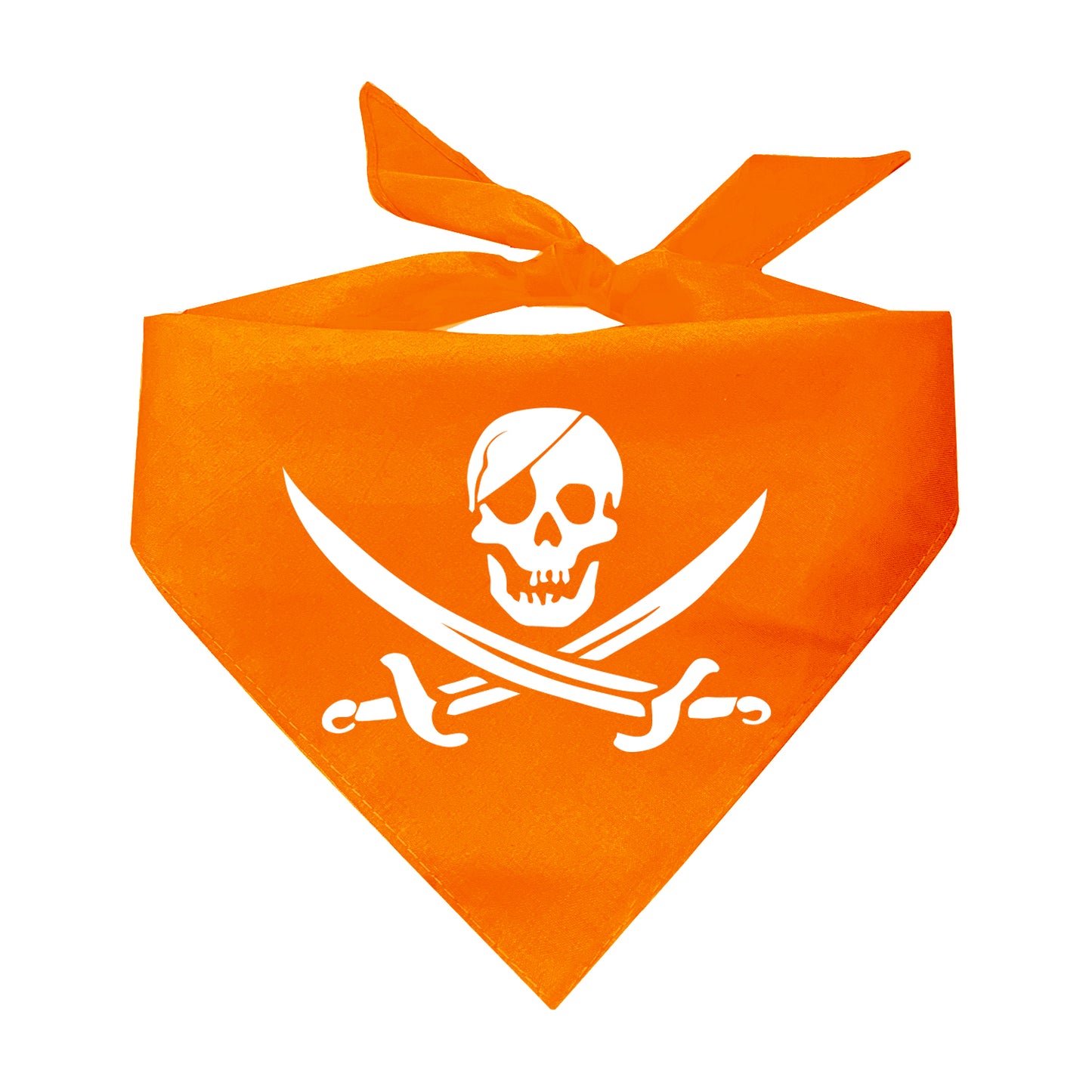 Pirate Halloween Triangle Dog Bandana